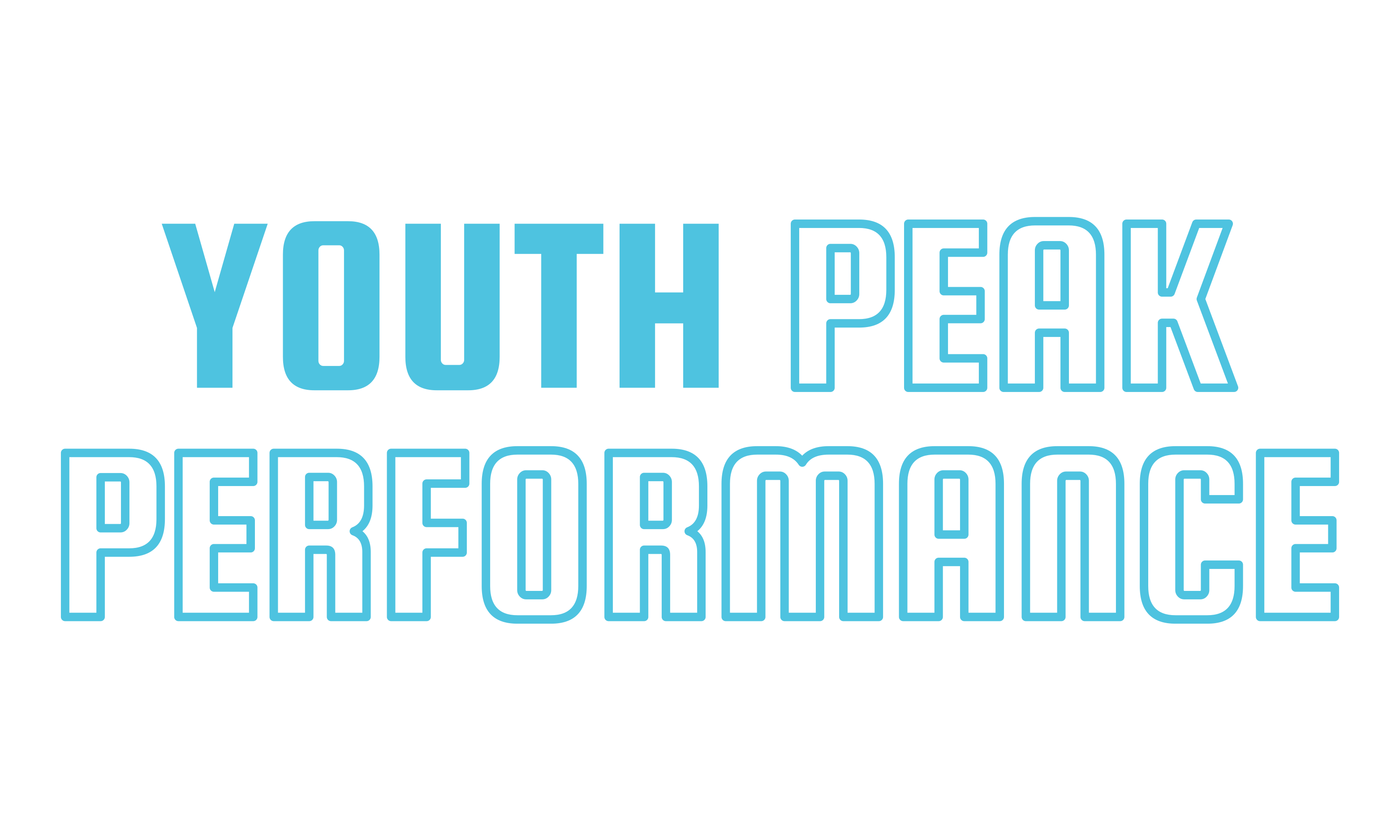 Youth Peak Performance